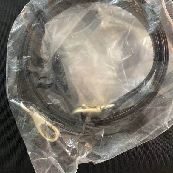 Barry Kieselstein blk leather and silk handbag - Picture 6 of 11